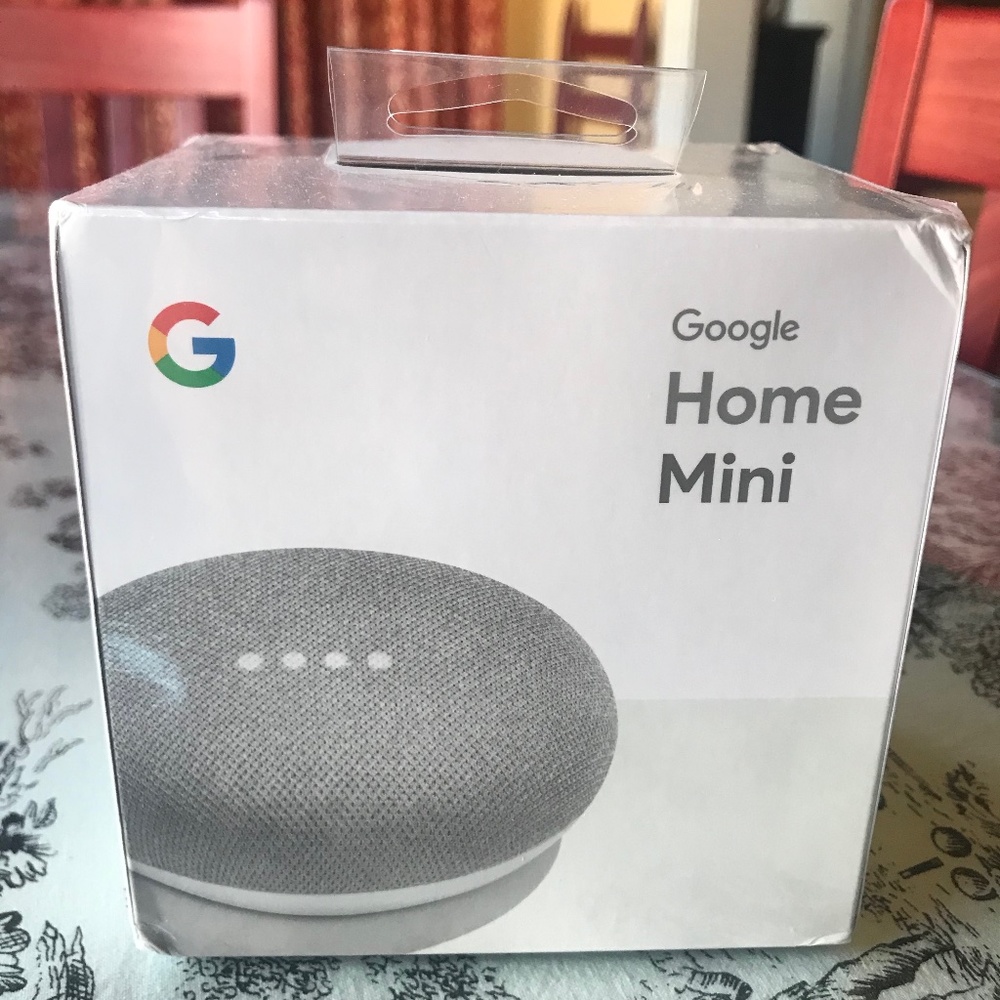 NEW and UNOPENED Google Home Mini (Chalk)